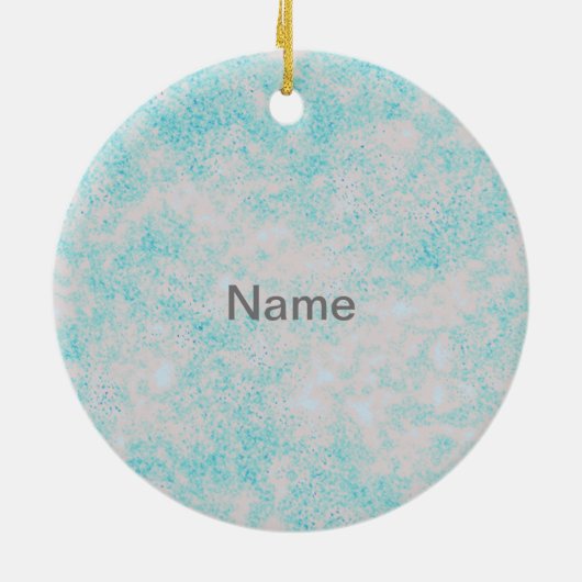 Amish Town Day ornament (Achterkant)