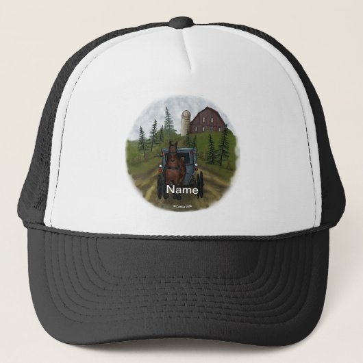 Amish Town Day Trucker Pet (Voorkant)