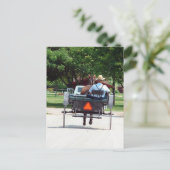 Amish Travel Briefkaart (Staand voorkant)