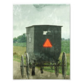 Amish Travel Foto Afdruk (Voorkant)