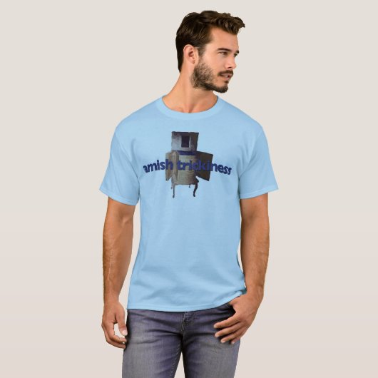 Amish Trickiness T-shirt (Voorkant volledig)