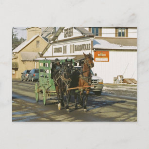 Amish U-Haul Team-Briefkaart Briefkaart