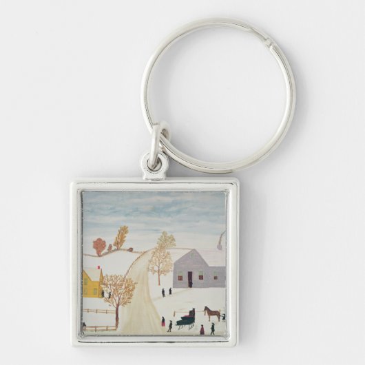 Amish Village Sleutelhanger (Voorkant)
