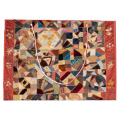 Amish-vriendschapsquilt Groot Cadeauzakje (Achterkant)