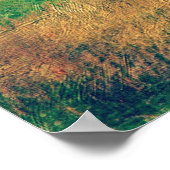 Amish Walking Beside Hay Field Poster (Hoek)