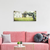 Amish Wasdag Canvas Afdruk (Insitu (Woonkamer))