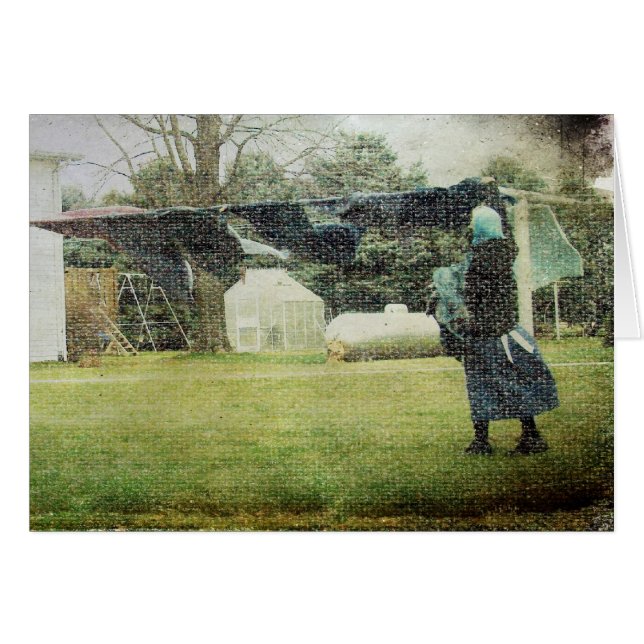 Amish Wash Day (Voorkant Horizontaal)