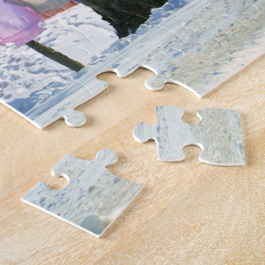 Amish Winter Laundry Legpuzzel (Zijkant)