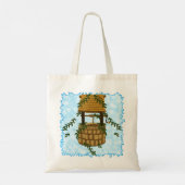 Amish Wishing Well boodschaptas Tote Bag (Achterkant)