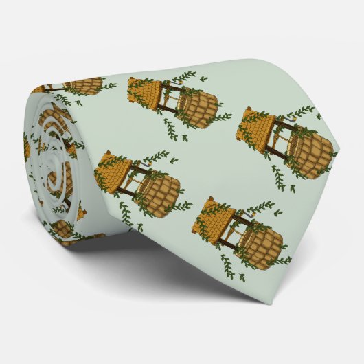 Amish Wishing Well stropdas (Opgerold)