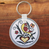 AmishHex-LoveBird Sleutelhanger (Voorkant)