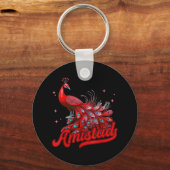 Amistad Huis van Vriendschap Red Pea Team Sleutelhanger (Voorkant)