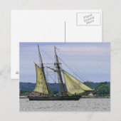 Amistad op Thames Briefkaart (Voorkant / Achterkant)