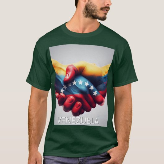 Amistad y Hermandad  T-shirt (Voorkant)
