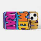 Amit design kapsel mooi iPhone hoesje (Achterkant horizontaal)