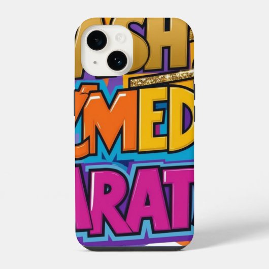 Amit design kapsel mooi iPhone hoesje (Achterkant)