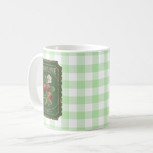 Amit one - Aardbei Koffiemok (Voorkant links)