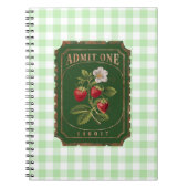 Amit one - Aardbei Notitieboek (Voorkant)