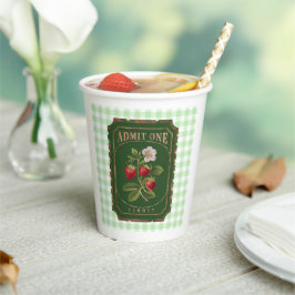 Amit one - Aardbei Papieren Bekers