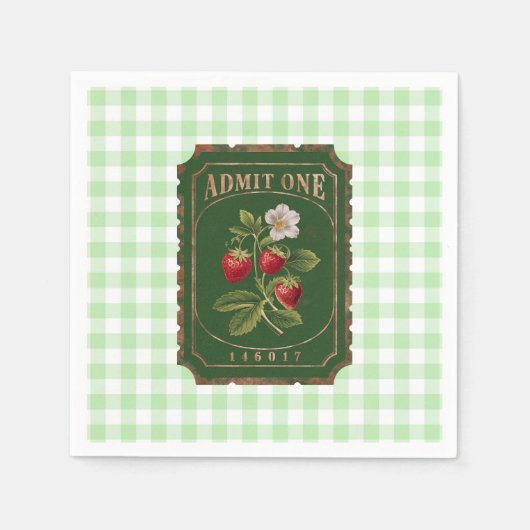 Amit one - Aardbei Servet (Voorkant)