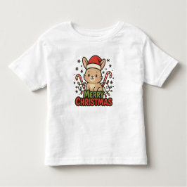AMITA | Cute Bunny Merry Christmas Kinder Shirts