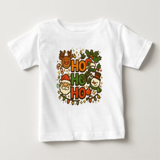 AMITA | HO HO HO Holiday Crew Tee (Voorkant)