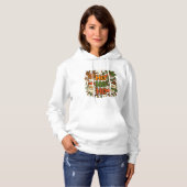 AMITA | HO HO HO Holiday Crew Tee Hoodie (Voorkant volledig)
