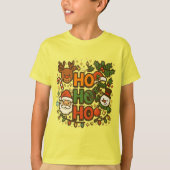 AMITA | HO HO HO Holiday Crew Tee T-shirt (Voorkant)