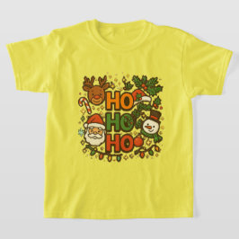AMITA | HO HO HO Holiday Crew Tee T-shirt