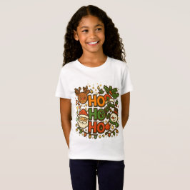AMITA | HO HO HO Holiday Crew Tee T-shirt