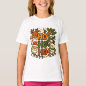AMITA | HO HO HO Holiday Crew Tee T-shirt (Voorkant)