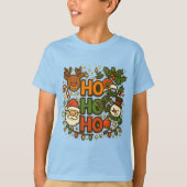 AMITA | HO HO HO Holiday Crew Tee T-shirt (Voorkant)