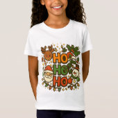 AMITA | HO HO HO Kerst Crew T-shirt (Voorkant)
