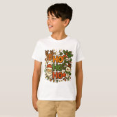 AMITA | HO HO HO Kerst Crew T-shirt (Voorkant volledig)