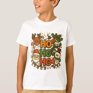 AMITA HO HO HO Kerst Crew T-shirt