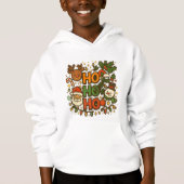 AMITA | HO HO HO Kerst Crew T-shirt (Voorkant)