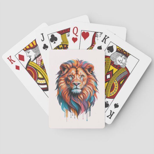 AMITA | Infinite Spirit | Vivid Lion Pokerkaarten (Achterkant)