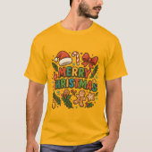 AMITA | Kerstmis Feest T-shirt (Voorkant)