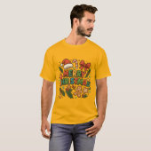 AMITA | Kerstmis Feest T-shirt (Voorkant volledig)