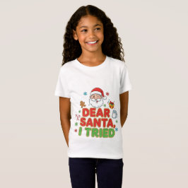 AMITA | Lieve Kerstman, Ik Heb Het Geprobeerd - Gr T-shirt