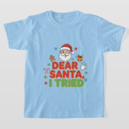 AMITA | Lieve Kerstman, Ik Heb Het Geprobeerd - Gr T-shirt