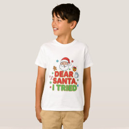 AMITA | Lieve Kerstman, Ik Heb Het Geprobeerd - Gr T-shirt