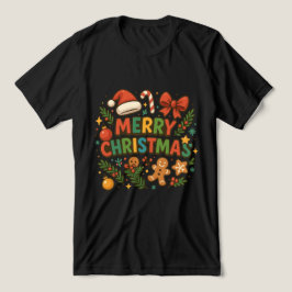 AMITA | Merry Christmas Party Tee Tri-Blend Shirt