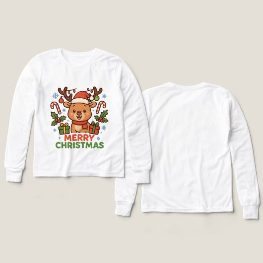 AMITA  - Merry Christmas Reindeer (Voorkant /achterkant)