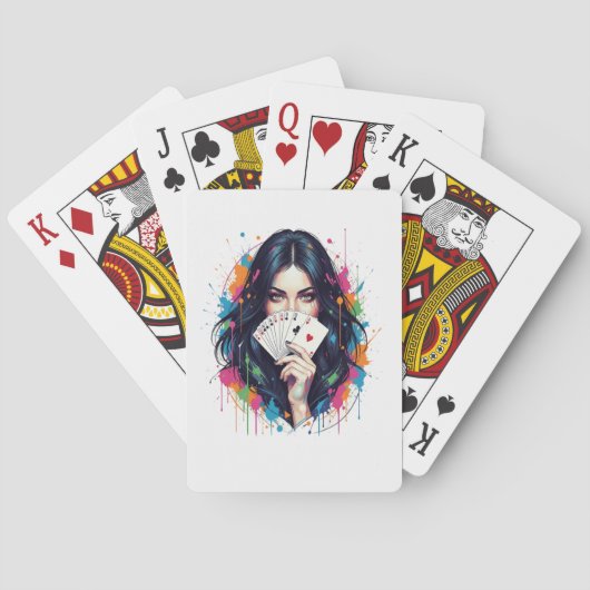 AMITA | Oneindig Geluk | Pokermuse Pokerkaarten (Achterkant)
