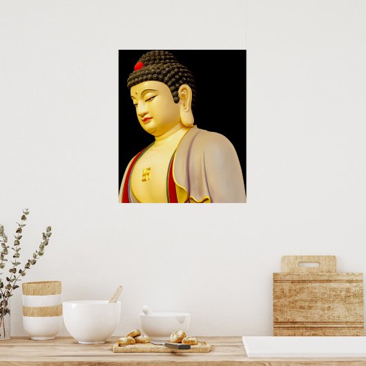 Amitabha Boeddha 03 Poster (Keuken)