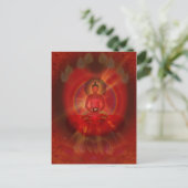 "Amitabha Buddha" Briefkaart (Staand voorkant)