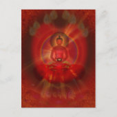 "Amitabha Buddha" Briefkaart (Voorkant)