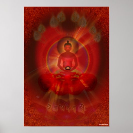 Amitabha Buddha Poster (Voorkant)