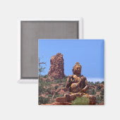 Amitabha Stupa en Peace Park Sedona Photo Magnet (Voorkant / Achterkant)